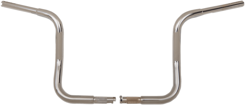 FAT BAGGERS INC. 0601-4772 1-1/4" EZ Install Round Top Handlebar - 12" - Chrome — image 10 of 10