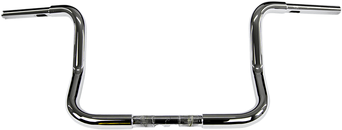 FAT BAGGERS INC. 0601-4772 1-1/4" EZ Install Round Top Handlebar - 12" - Chrome