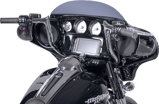 FAT BAGGERS INC. 0601-4782 1-1/4" EZ Install Pointed Top Handlebar Kit - 14" - Chrome — image 10 of 14