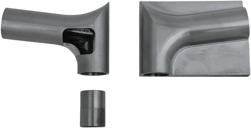 FAT BAGGERS INC. 0601-4782 1-1/4" EZ Install Pointed Top Handlebar Kit - 14" - Chrome — image 8 of 14
