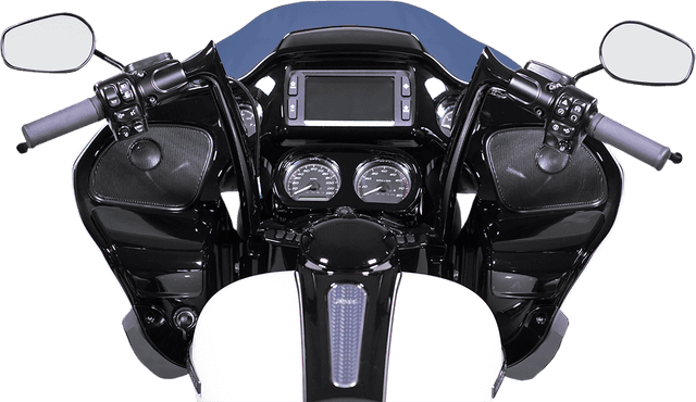 FAT BAGGERS INC. 0601-4799 1-1/4" EZ Install Pointed Top Handlebar Kit - 14" - Black — image 11 of 14