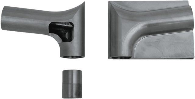FAT BAGGERS INC. 0601-4809 1-1/4" EZ Install Round Top Handlebar Kit - 16" - Black — image 7 of 11