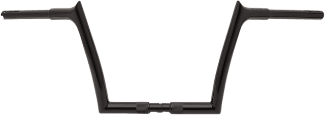 FAT BAGGERS INC. 0601-4819 1-1/4" EZ Install Pointed Top Handlebar - 10" - Black — image 9 of 9