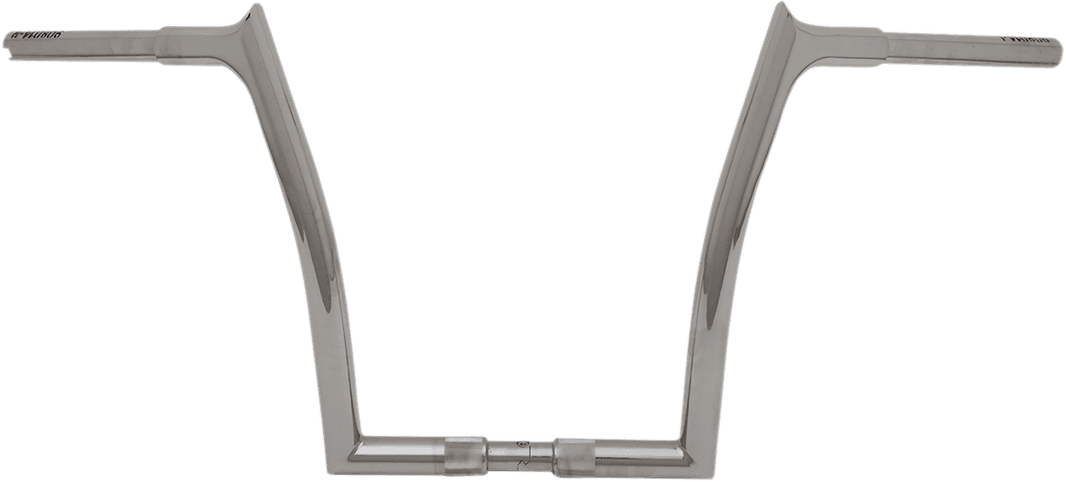 FAT BAGGERS INC. 0601-4822 1-1/4" EZ Install Pointed Top Handlebar - 14" - Chrome