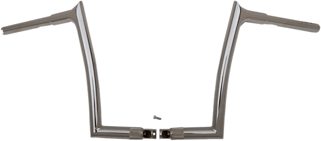 FAT BAGGERS INC. 0601-4822 1-1/4" EZ Install Pointed Top Handlebar - 14" - Chrome — image 2 of 9