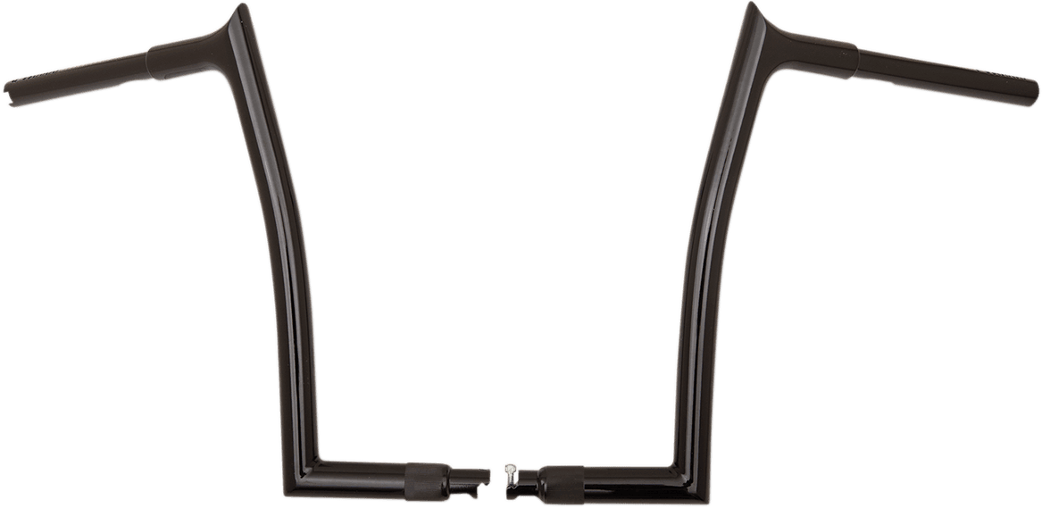 FAT BAGGERS INC. 0601-4823 1-1/4" EZ Install Pointed Top Handlebar - 14" - Black