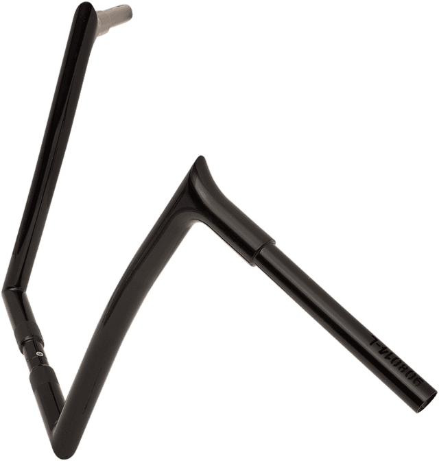FAT BAGGERS INC. 0601-4823 1-1/4" EZ Install Pointed Top Handlebar - 14" - Black — image 7 of 7