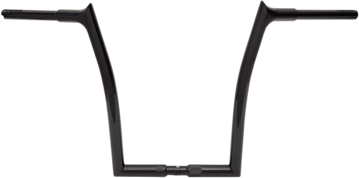 FAT BAGGERS INC. 0601-4825 1-1/4" EZ Install Pointed Top Handlebar - 16" - Black