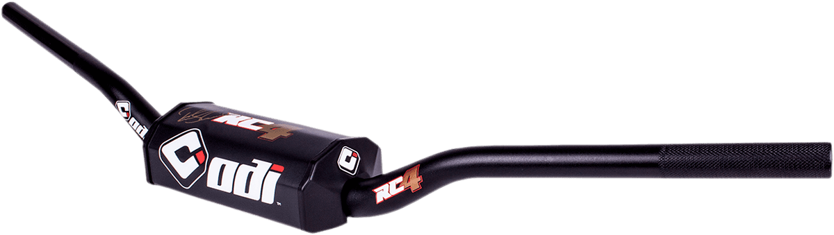 ODI 0601-4835 Podium Flight MX Handlebar - RC4 Signature - Black