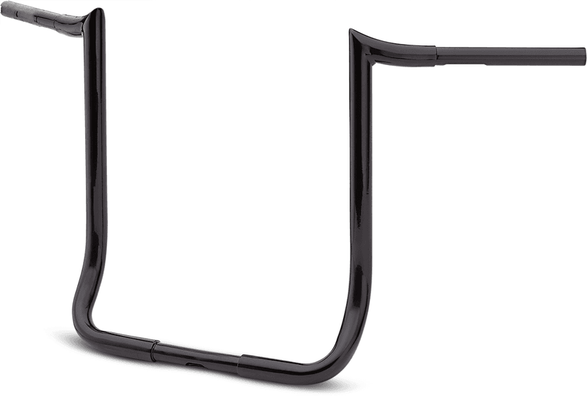 LA CHOPPERS 0601-4917 1-1/4" Prime Ape Bagger Handlebar - 18" - Black — image 2 of 2