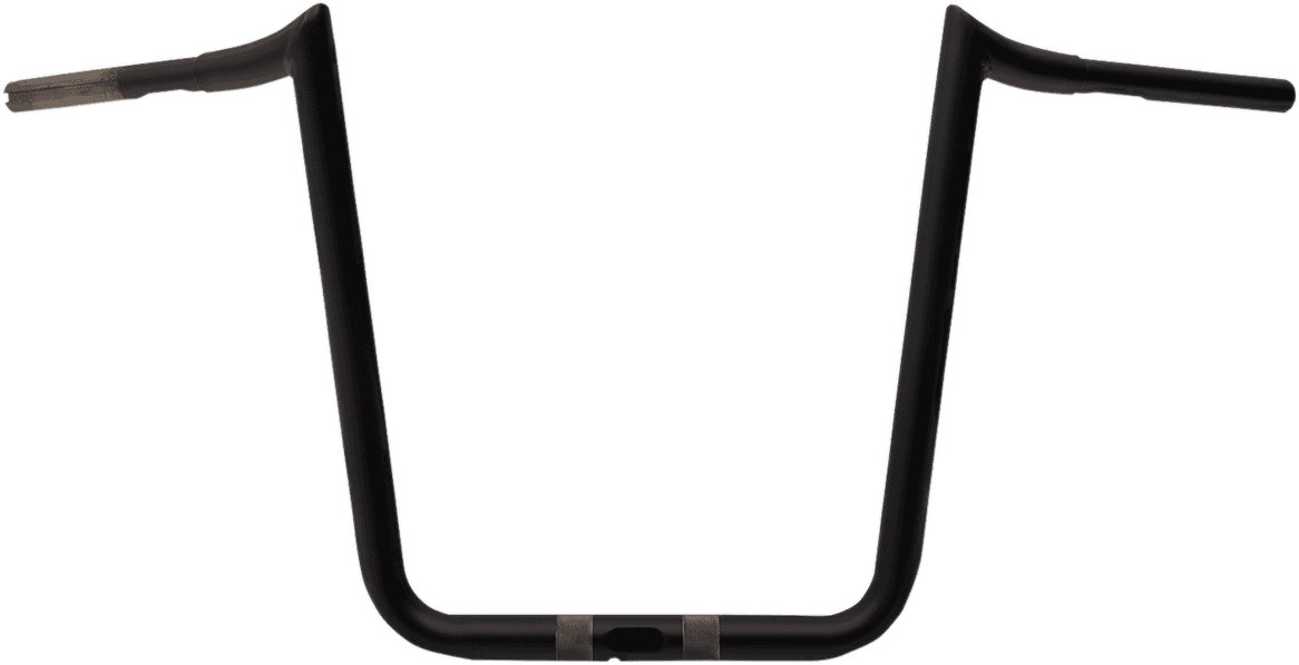 LA CHOPPERS 0601-4921 1-1/4" Hefty Prime Ape Handlebar - 16" - Matte Black