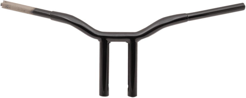 LA CHOPPERS 0601-4929 Kage Fighter Welded Straight-Riser Handlebar - One Piece - 10" - Black — image 1 of 2
