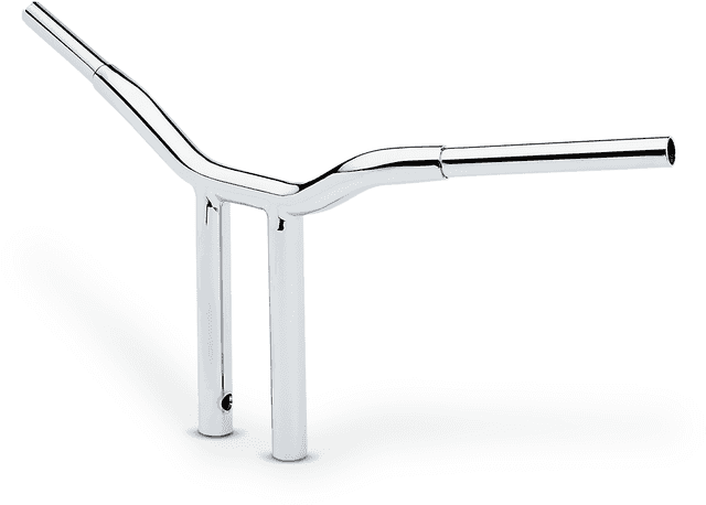 LA CHOPPERS 0601-4930 Kage Fighter Welded Straight-Riser Handlebar - One Piece - 12" - Chrome — image 2 of 2