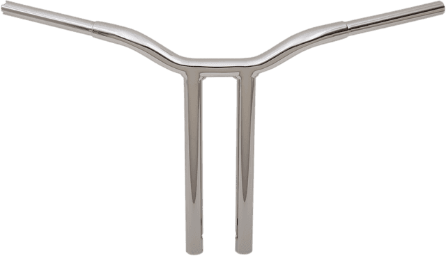 LA CHOPPERS 0601-4934 Kage Fighter Welded Straight-Riser Handlebar - One Piece - 16" - Chrome — image 1 of 2
