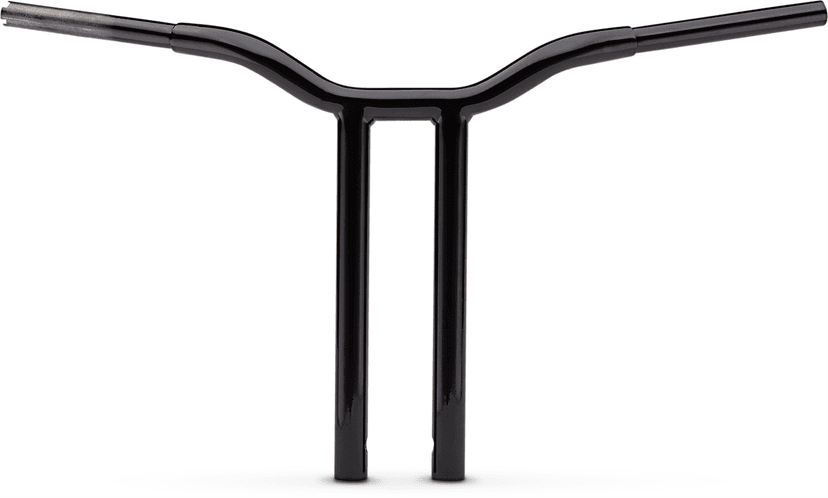 LA CHOPPERS 0601-4935 Kage Fighter Welded Straight-Riser Handlebar - One Piece - 16" - Black — image 1 of 3