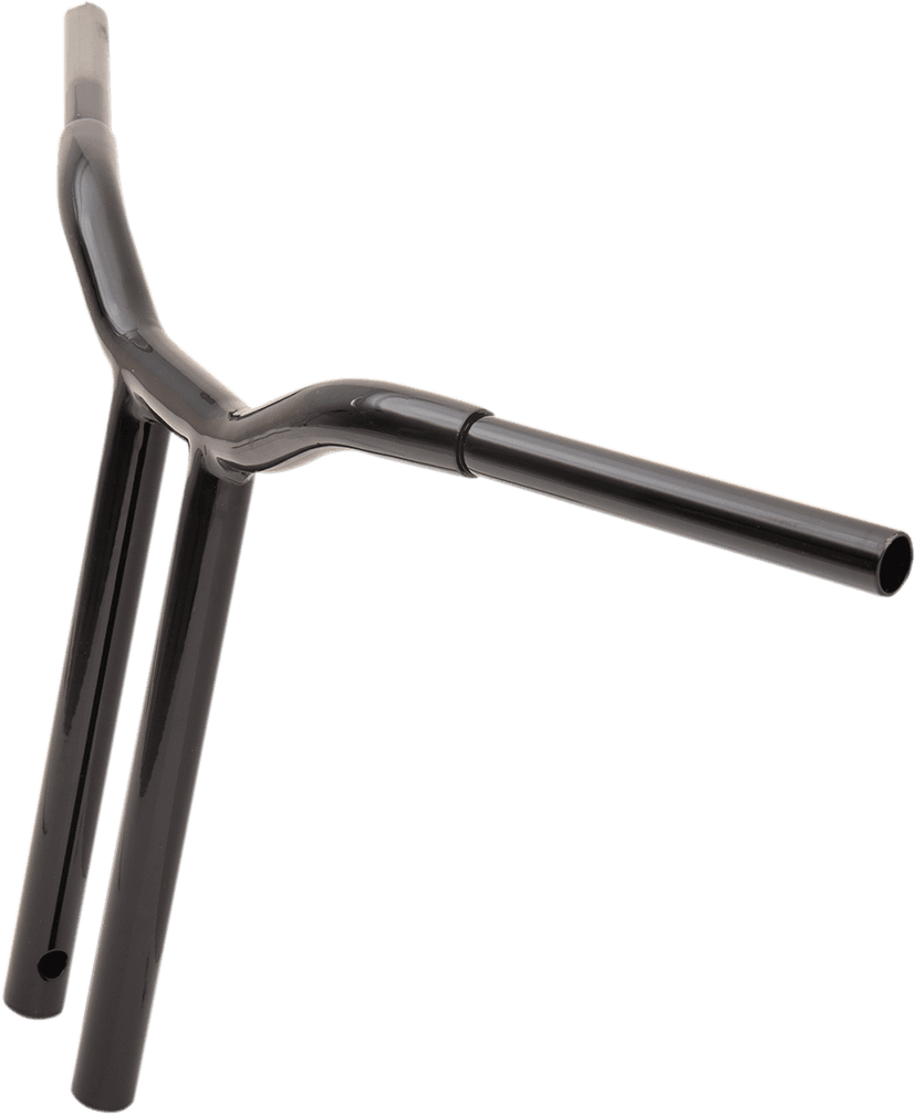 LA CHOPPERS 0601-4935 Kage Fighter Welded Straight-Riser Handlebar - One Piece - 16" - Black — image 3 of 3