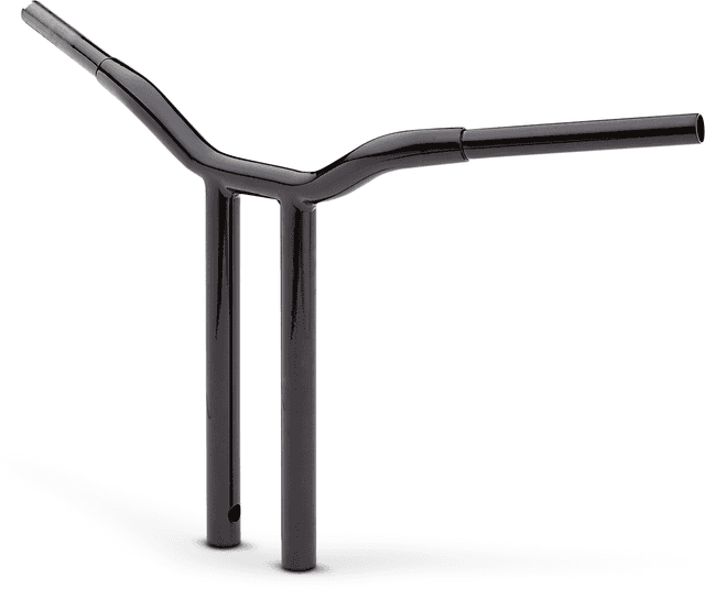 LA CHOPPERS 0601-4935 Kage Fighter Welded Straight-Riser Handlebar - One Piece - 16" - Black — image 2 of 3