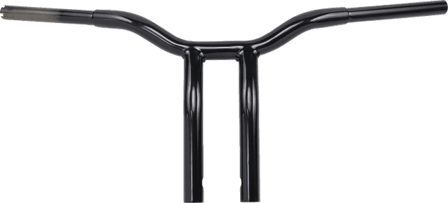 LA CHOPPERS 0601-4941 Kage Fighter Welded Bent-Riser Handlebar - One Piece - 12" - Black — image 1 of 3