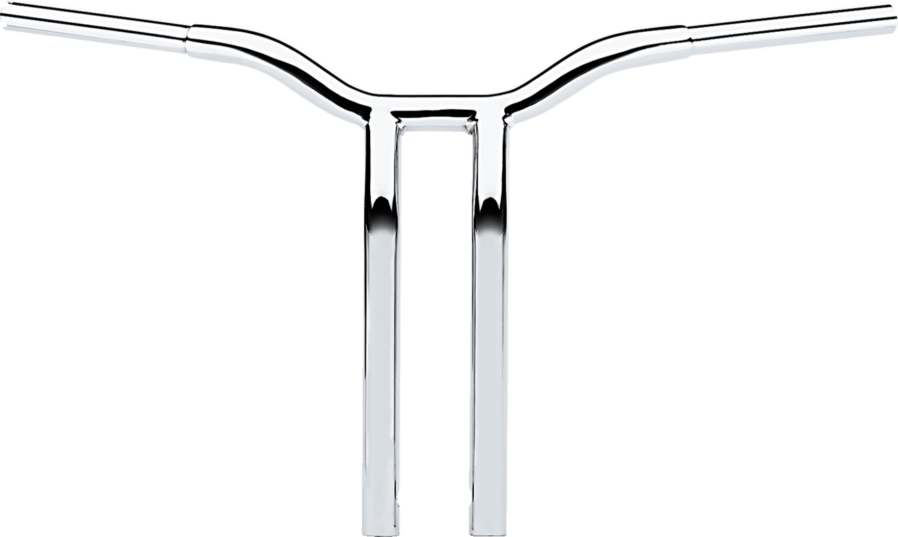 LA CHOPPERS 0601-4944 Kage Fighter Welded Bent-Riser Handlebar - One Piece - 16" - Chrome