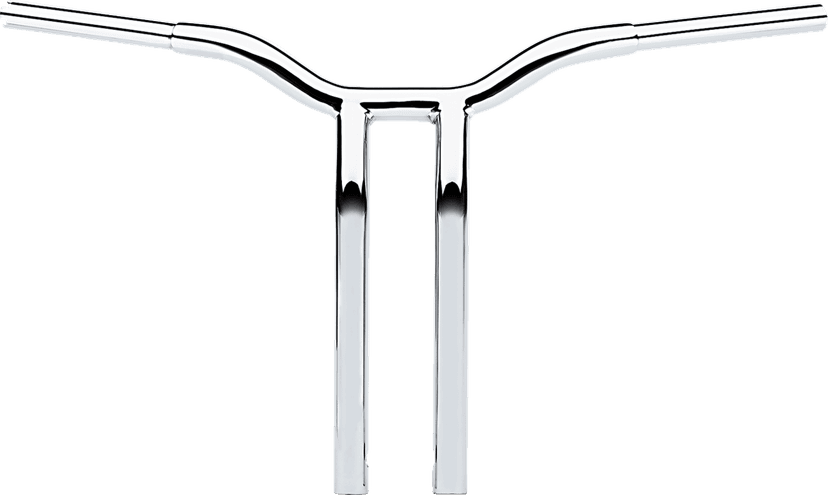 LA CHOPPERS 0601-4944 Kage Fighter Welded Bent-Riser Handlebar - One Piece - 16" - Chrome — image 1 of 2