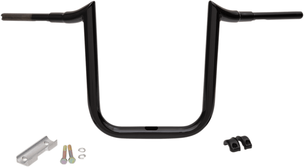 LA CHOPPERS 0601-5084 Handlebar - Prime Ape - 14" - Black
