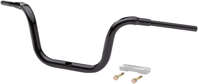 LA CHOPPERS 0601-5090 1-1/2" Grande Traditional Ape Hanger Handlebar - 10" - Black — image 2 of 2