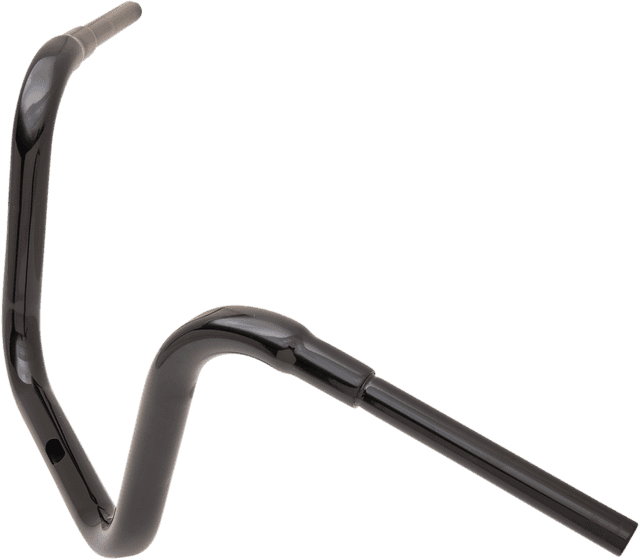 LA CHOPPERS 0601-5092 1-1/2" Grande Traditional Ape Hanger Handlebar - 12" - Black — image 4 of 4
