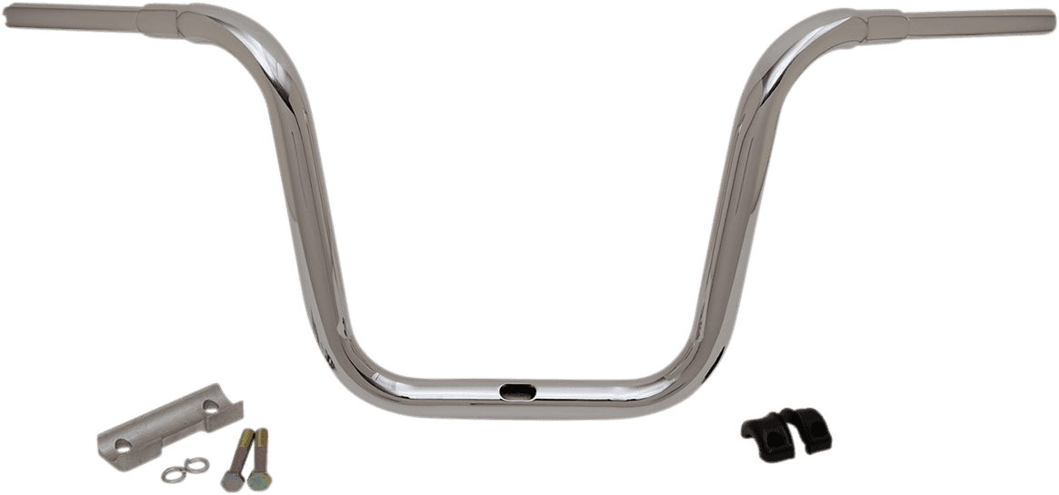 LA CHOPPERS 0601-5093 1-1/2" Grande Traditional Ape Hanger Handlebar - 14" - Chrome