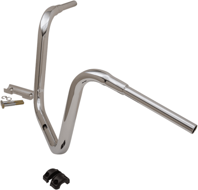 LA CHOPPERS 0601-5093 1-1/2" Grande Traditional Ape Hanger Handlebar - 14" - Chrome — image 2 of 2