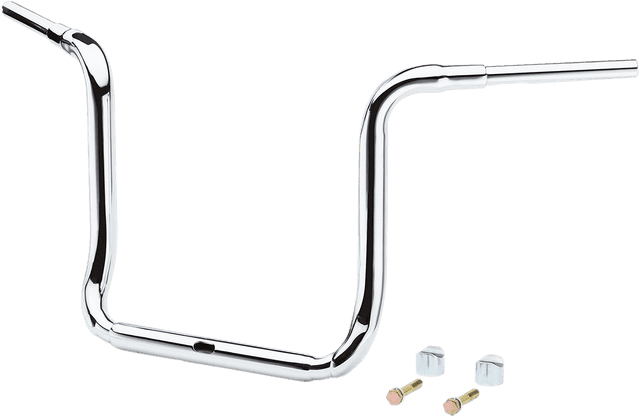 LA CHOPPERS 0601-5105 1-1/2" Grande Traditional Ape Hanger Handlebar - 16" - Chrome