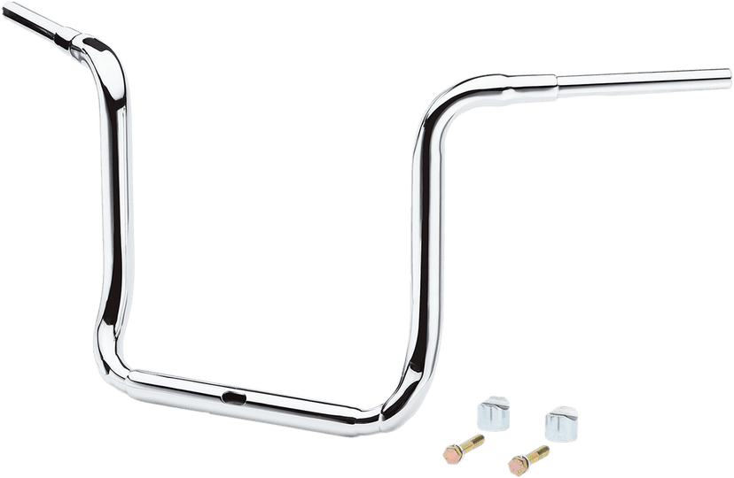LA CHOPPERS 0601-5105 1-1/2" Grande Traditional Ape Hanger Handlebar - 16" - Chrome