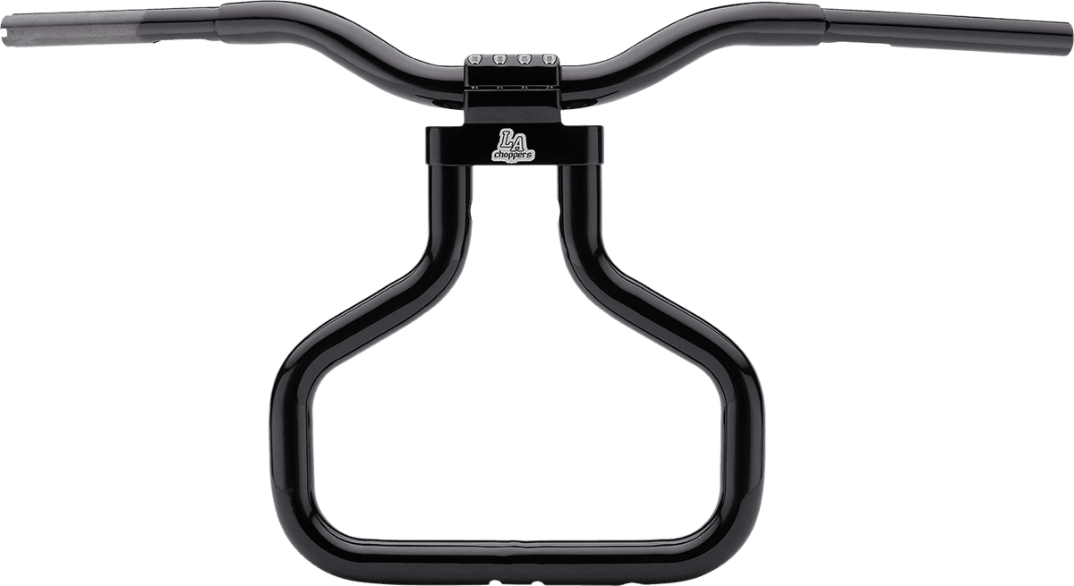 LA CHOPPERS 0601-5242 Double Walled Road Glide Kage Fighter T-Bar - 14" - Black
