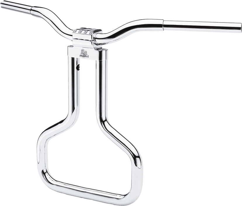 LA CHOPPERS 0601-5245 Double Walled Road Glide Kage Fighter T-Bar - 18" - Chrome — image 2 of 2