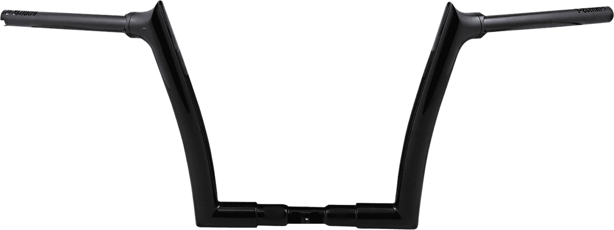 FAT BAGGERS INC. 0601-5254 1-1/2" EZ Install Pointed Top Handlebar - 12" - Black