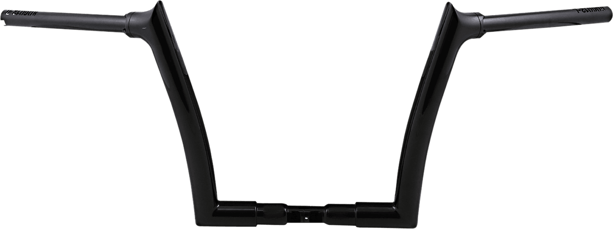 FAT BAGGERS INC. 0601-5254 1-1/2" EZ Install Pointed Top Handlebar - 12" - Black