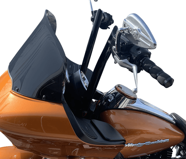 FAT BAGGERS INC. 0601-5256 1-1/2" EZ Install Pointed Top Handlebar - 14" - Black — image 3 of 4