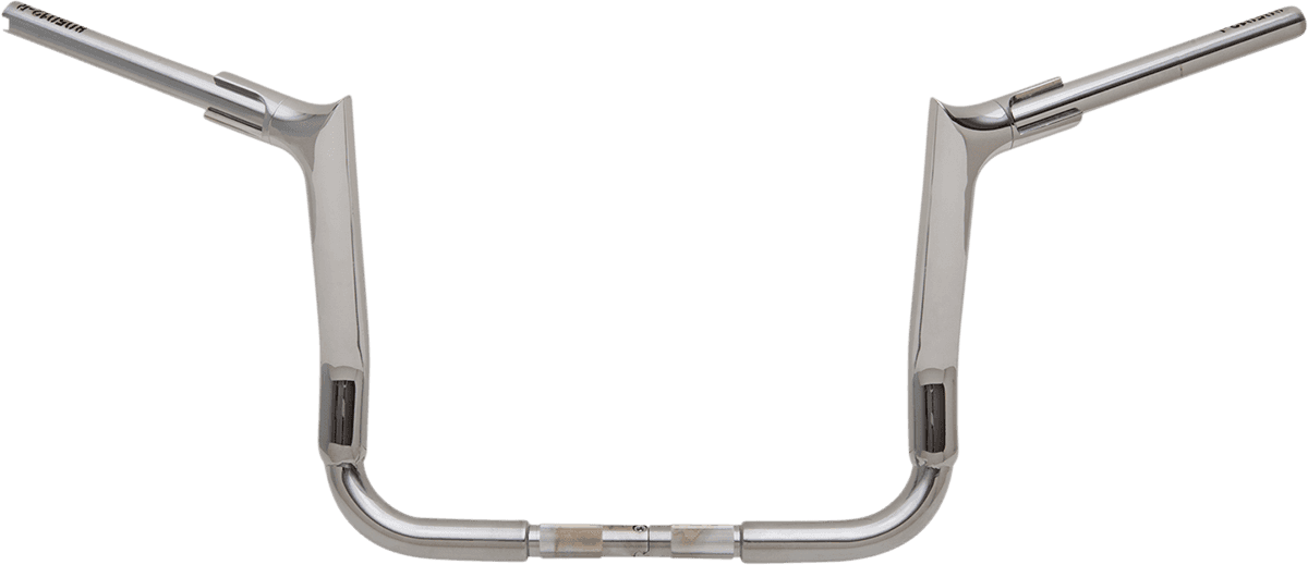 FAT BAGGERS INC. 0601-5259 1-1/2" EZ Install Pointed Top Handlebar - 12" - Chrome