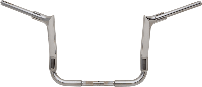 FAT BAGGERS INC. 0601-5259 1-1/2" EZ Install Pointed Top Handlebar - 12" - Chrome — image 1 of 3