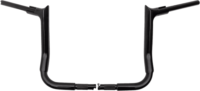 FAT BAGGERS INC. 0601-5260 1-1/2" EZ Install Pointed Top Handlebar - 12" - Black — image 3 of 3