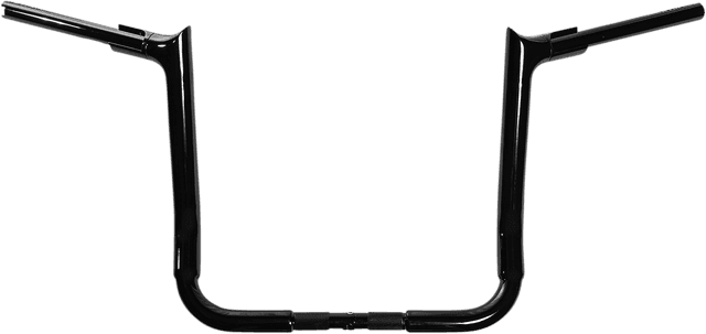 FAT BAGGERS INC. 0601-5262 1-1/2" EZ Install Pointed Top Handlebar - 14" - Black — image 1 of 5