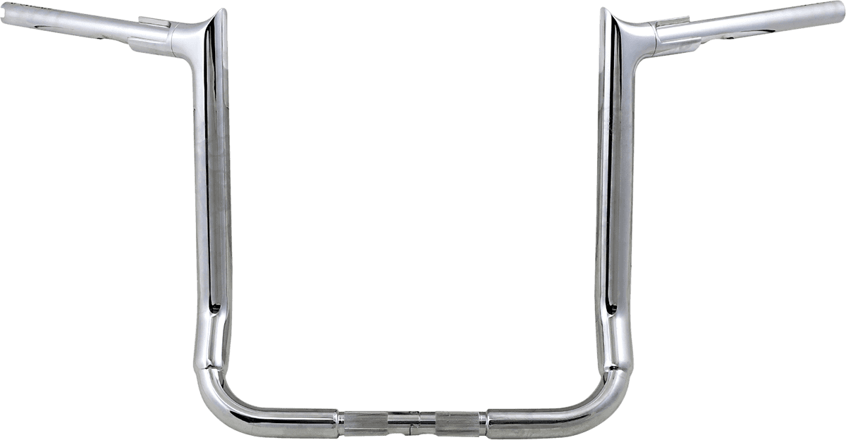 FAT BAGGERS INC. 0601-5263 1-1/2" EZ Install Pointed Top Handlebar - 16" - Chrome