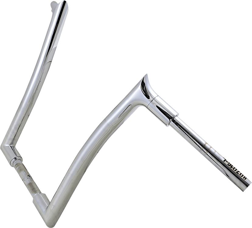 FAT BAGGERS INC. 0601-5269 1-1/2" EZ Install Pointed Top Handlebar - 16" - Chrome — image 3 of 3