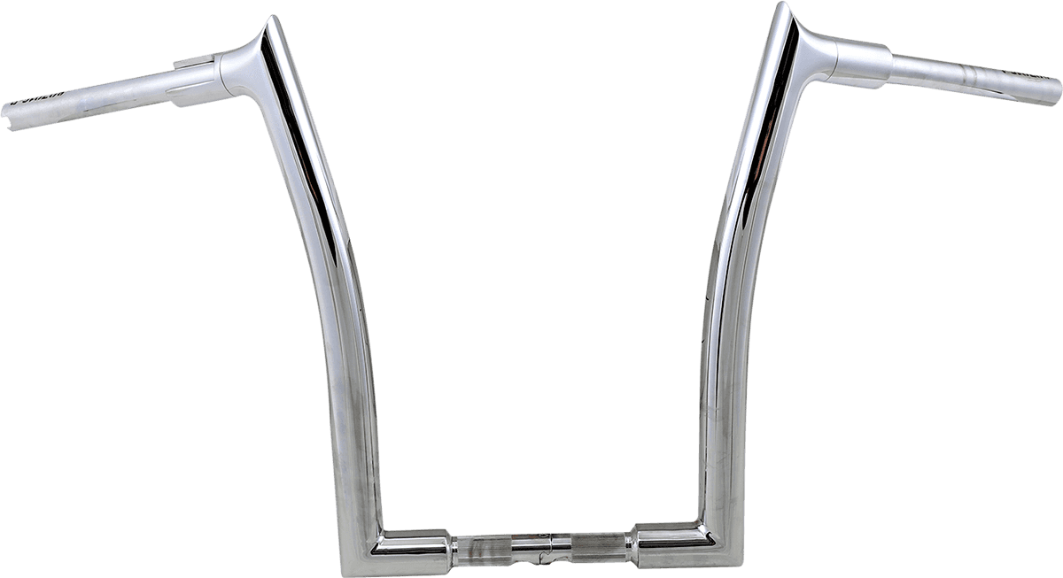 FAT BAGGERS INC. 0601-5269 1-1/2" EZ Install Pointed Top Handlebar - 16" - Chrome
