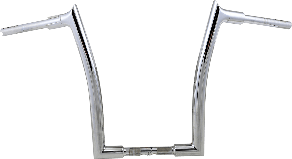 FAT BAGGERS INC. 0601-5269 1-1/2" EZ Install Pointed Top Handlebar - 16" - Chrome
