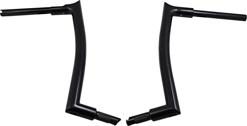 FAT BAGGERS INC. 0601-5270 1-1/2" EZ Install Pointed Top Handlebar - 16" - Black — image 3 of 3