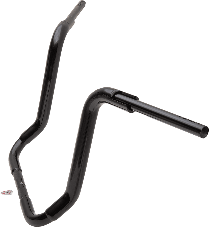 FAT BAGGERS INC. 0601-5276 1-1/2" EZ Install Rounded Top Handlebar - 16" - Black — image 3 of 3
