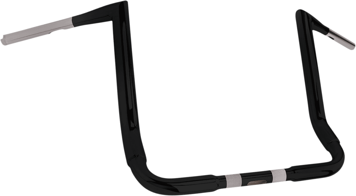 KHROME WERKS 0601-5352 Buck-50 Handlebar - FLH - 14" - Black