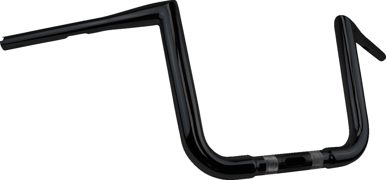 KHROME WERKS 0601-5353 Buck-50 Handlebar - FLT - 10" - Black