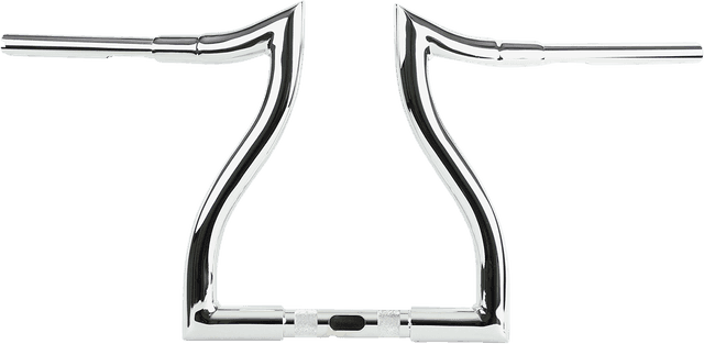 LA CHOPPERS 0601-5356 Hammerhead Handlebar - 12" - Chrome — image 1 of 3