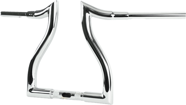 LA CHOPPERS 0601-5356 Hammerhead Handlebar - 12" - Chrome — image 2 of 3